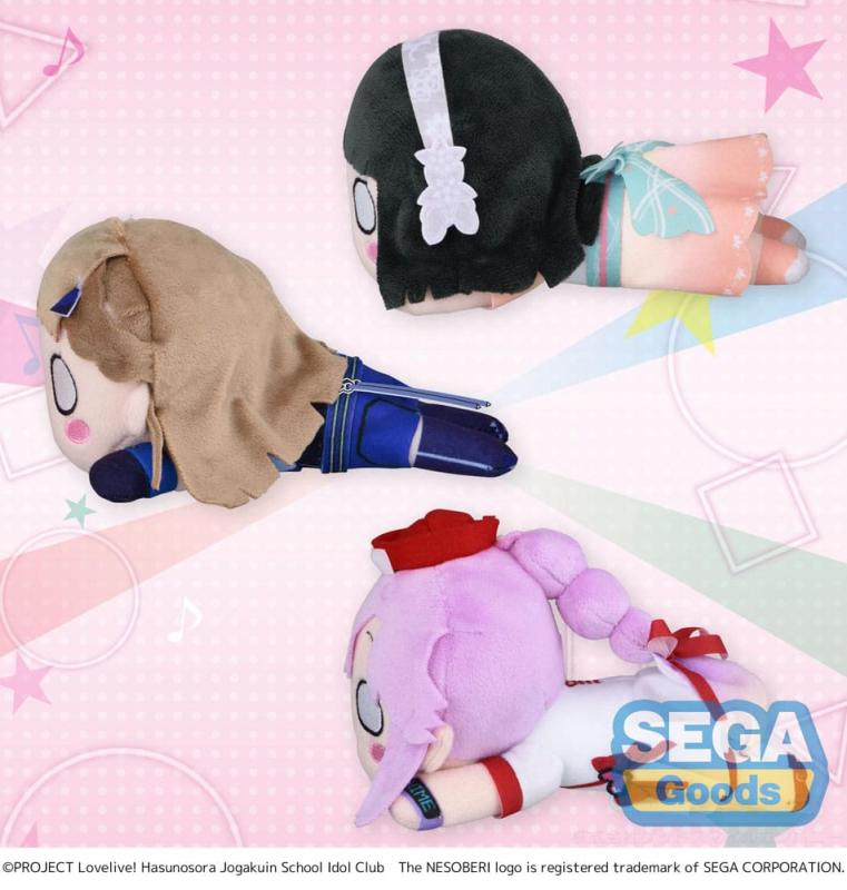 Love Live! Hasu no Sora Jogakuin School Idol Club Lay-Down Plush Figures Vol. 3 Twinkle Star Festiva