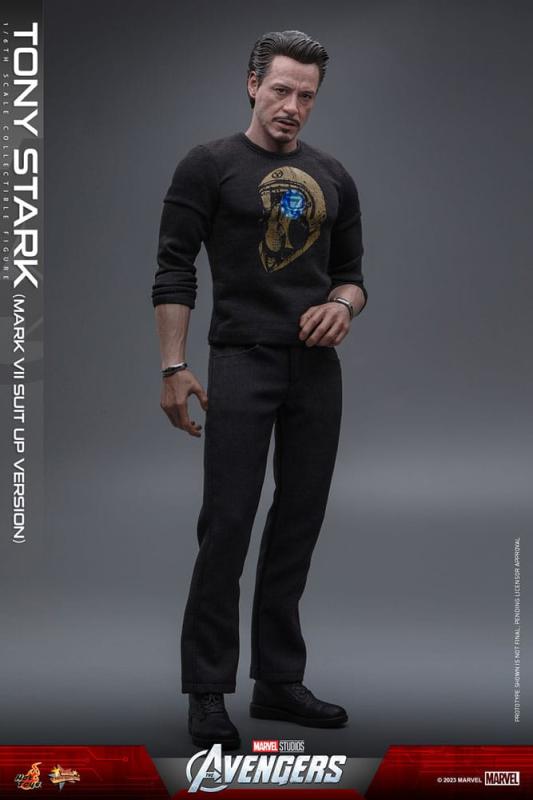 The Avengers Movie Masterpiece Action Figure 1/6 Tony Stark (Mark VII Suit-Up Version) 31 cm