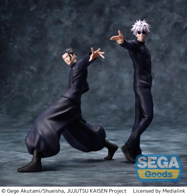 Jujutsu Kaisen Luminasta PVC Statue Kaigyoku/Gyokusetsu "Satoru Gojo" Strong Duo 20 cm 5