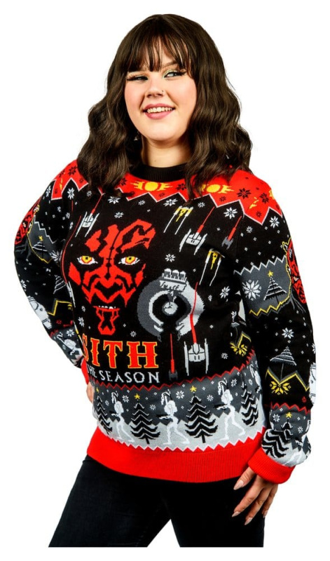 Star Wars Christmas Sweater Sith Size XL 5