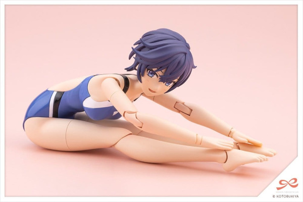 Sousaishojoteien Plastic Model 1/10 Rui Saotome Touou High School Competitive Swimsuit 16 cm 10
