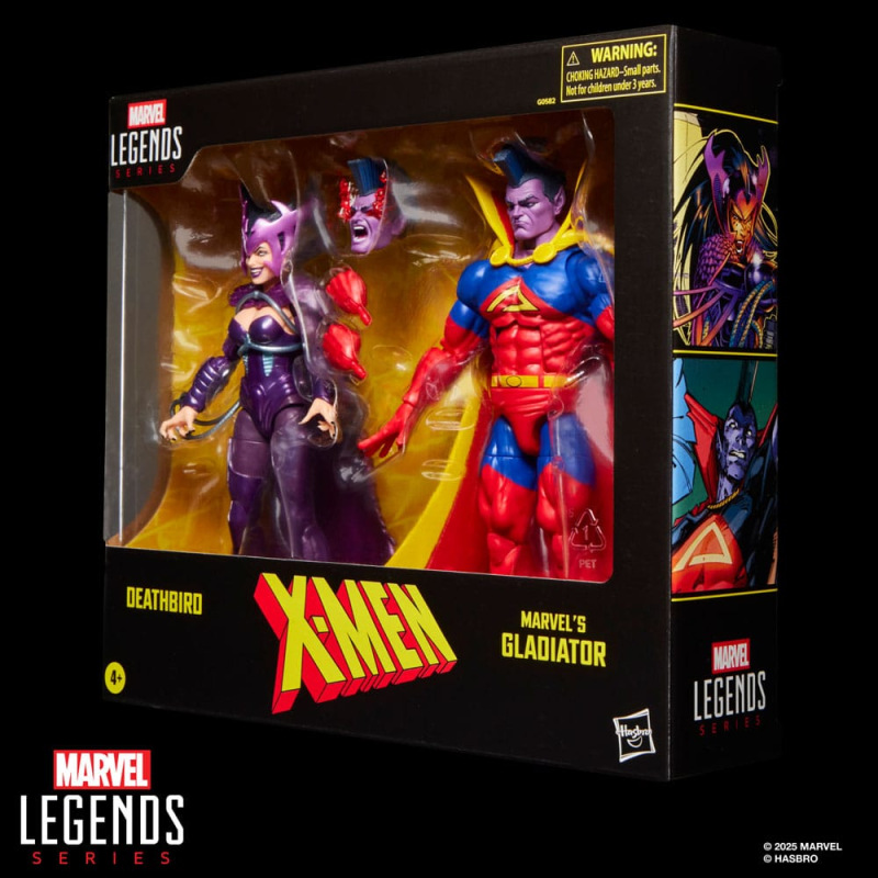 X-Men Marvel Legends Action Figure 2-Pack Deathbird & Marvel's Gladiator 15 cm 2