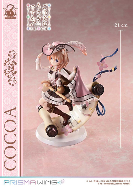 Is the Order a Rabbit? Bloom Prisma Wing PVC Statue 1/7 Cocoa 21 cm 6
