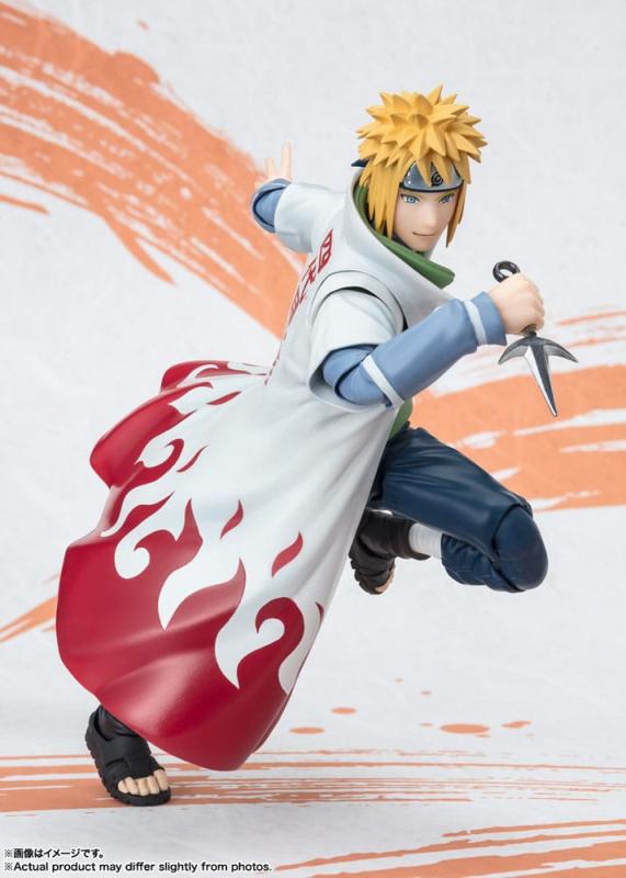 Naruto Shippuden S.H.Figuarts Action Figure Minato Namikaze NarutoP99 Edition 16 cm