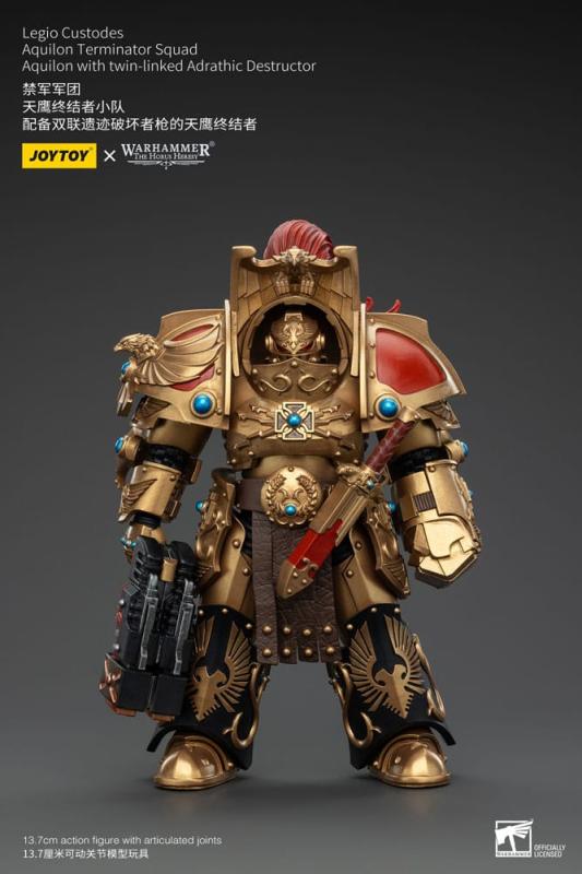 Warhammer The Horus Heresy Action Figure 1/18 Legio Custodes Aquilon Terminator Squad Aquilon with t 2