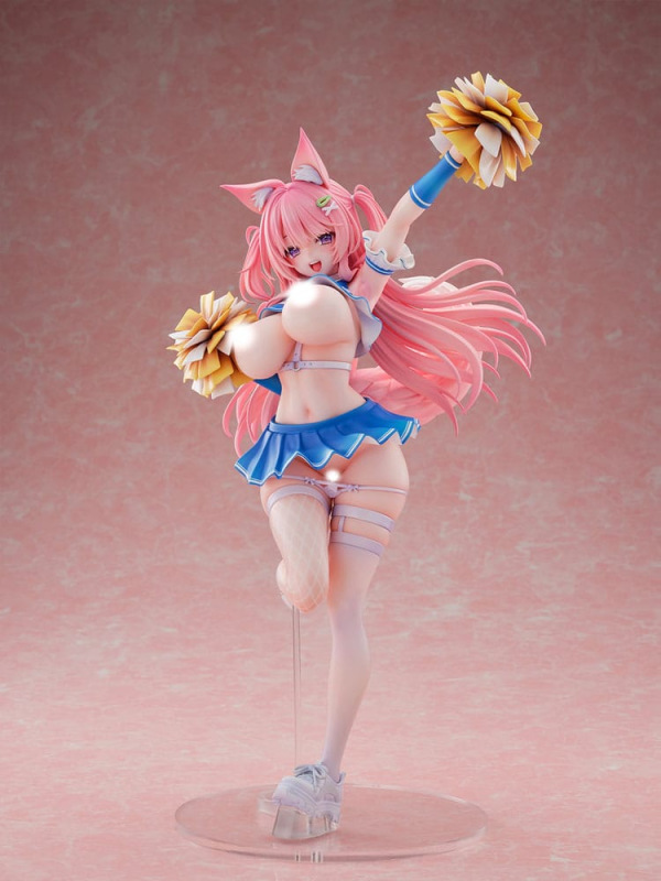 Original Character Statue 1/5 Kemomimi Cheer Girl illustration by Yatanuki Kei DX Version 35 cm 12