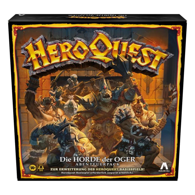 HeroQuest Board Game Expansion Die Horde der Oger Quest Pack *German Version*