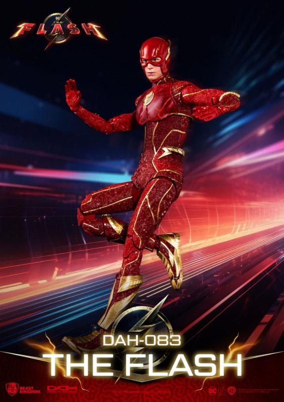 The Flash: The Flash Deluxe Version 1/9 Dynamic 8ction Heroes Action Figure - BKT