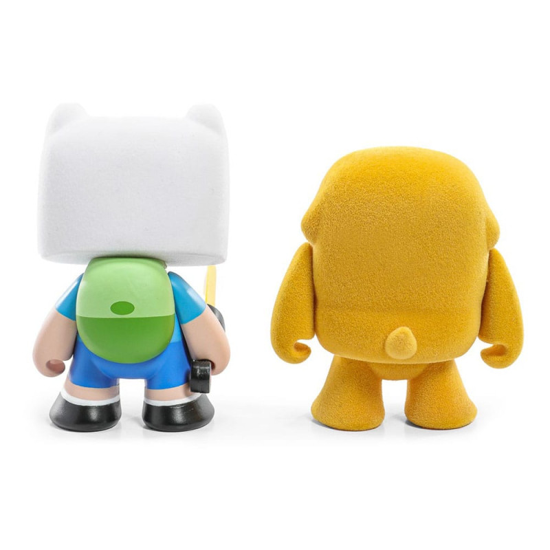 Adventure Time Mini-Figure 2-Pack Finn & Jake Flocked 7 cm 1