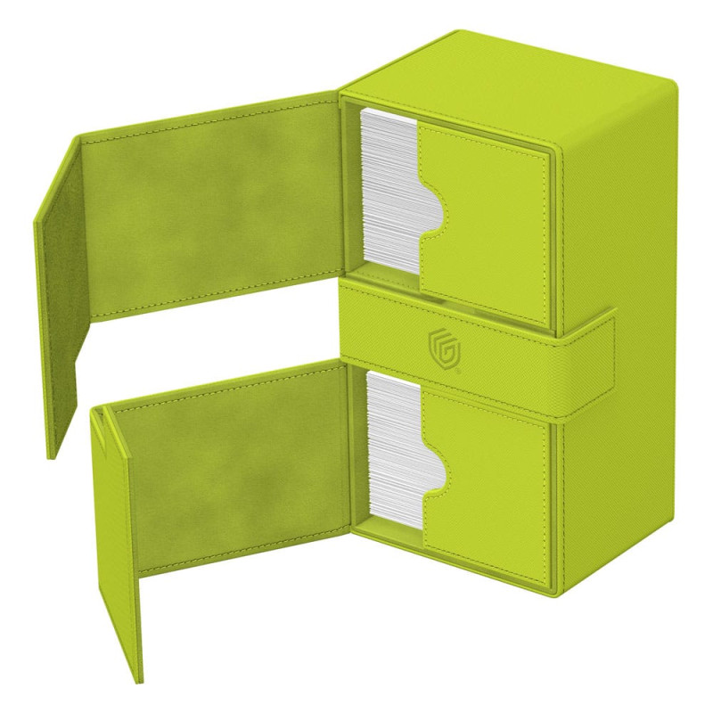 Ultimate Guard Twin Flip'n'Tray 200+ Xenoskin "Summer Edition 2025" - Lime 3