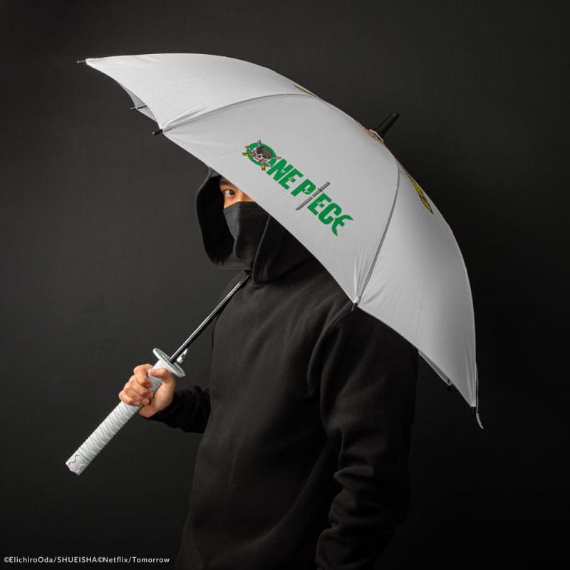 One Piece Umbrella Zoro White Sword