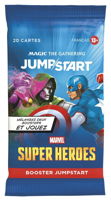 Magic the Gathering Marvel Super Heroes Jumpstart Booster Display (24) french 2