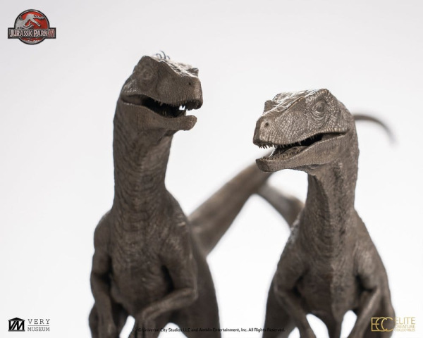 Jurassic Park Statue 1/8 Pair of Velociraptors 30 cm 2