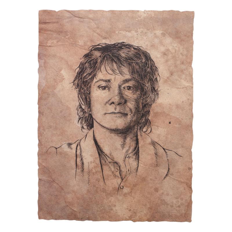The Hobbit: Portrait of Bilbo Baggins 21 x 28 cm Art Print - Weta Workshop