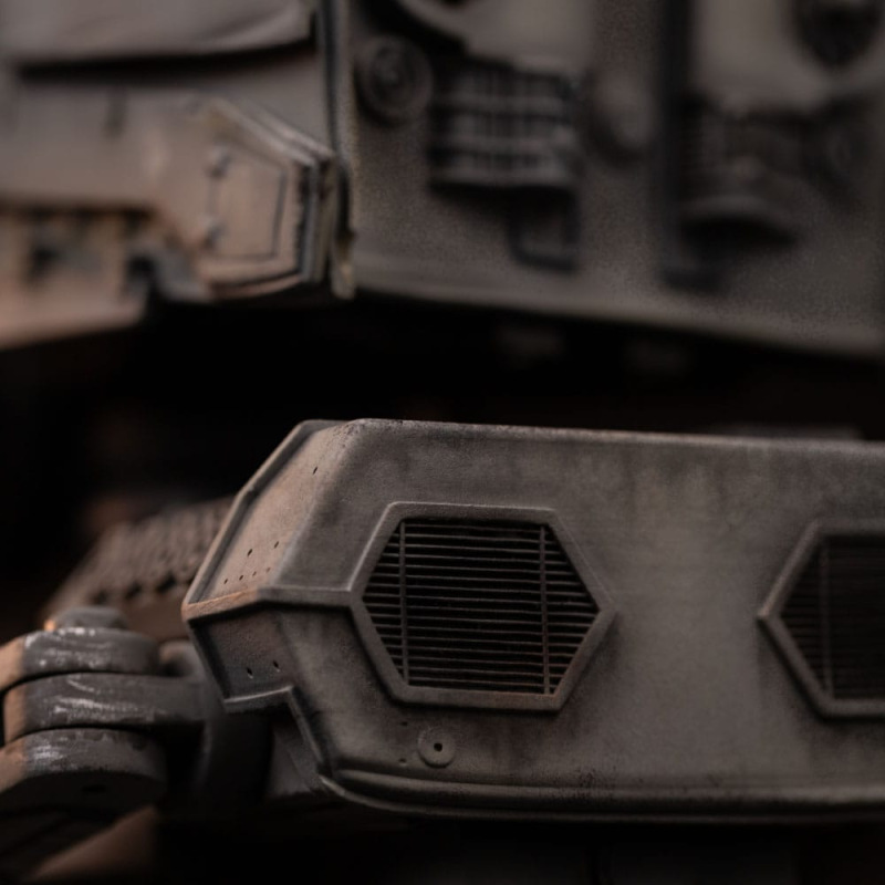 Star Wars Demi Art Scale Statue 1/20 AT-ST and Chewbacca 53 cm 9