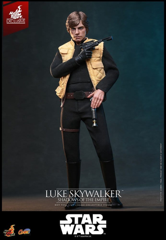 Star Wars Comic Masterpiece Action Figure 1/6 Luke Skywalker (Shadows Of The Empire) (Hot Toys Exclu 10