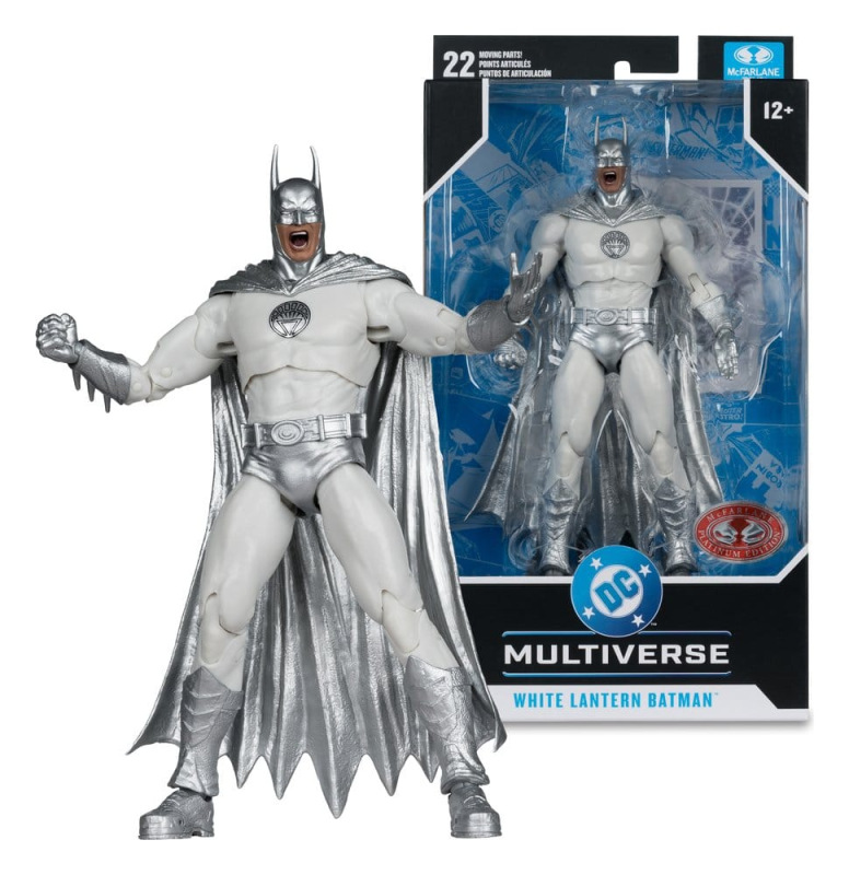 DC Multiverse Action Figure White Lantern Batman (Brightest Day) (Red Platinum Edition) 18 cm 3