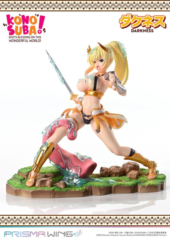 Konusuba - God's blessing on this wonderful world! Prisma Wing PVC Statue 1/7 Darkness 20 cm 9