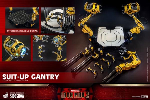 Iron Man 2: Iron Man Suit-Up Gantry Accessories Collection Series - Hot Toys