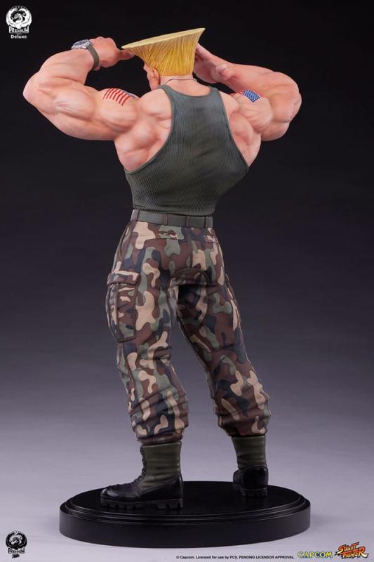 Street Fighter 6 PVC Statue 1/4 Guile Deluxe Edition 50 cm 6