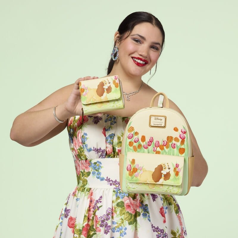 Disney by Loungefly Wallet Lady and the Tramp Pastel Tulip 1