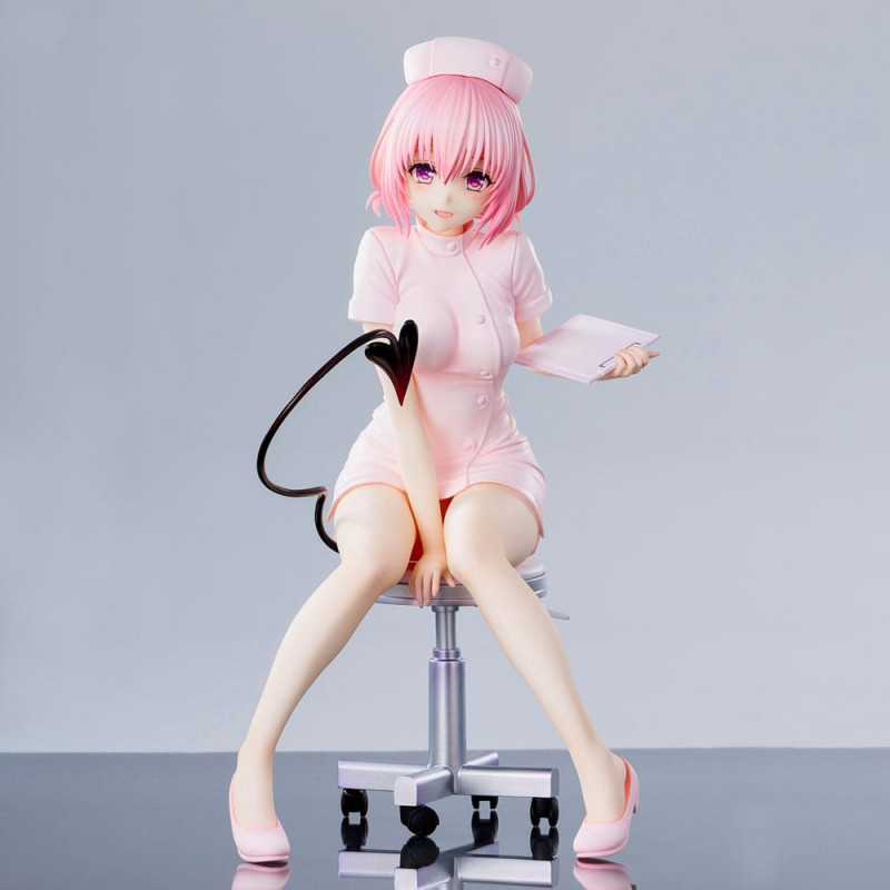 To Love-Ru Darkness Statue PVC Momo Belia Deviluke Nurse Cos 22 cm 1