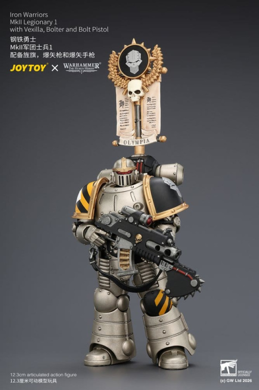 Warhammer The Horus Heresy Action Figure Iron Warriors MkII Legionary 1 12 cm 11