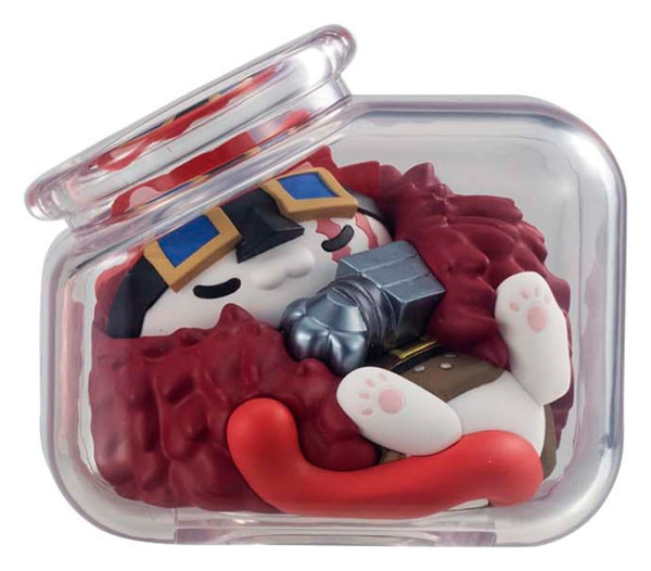 One Piece Mega Cat Project Mini Figures Good Night NyanPieceNyan! Ver. Luffy with rivals 6 cm Blind 7