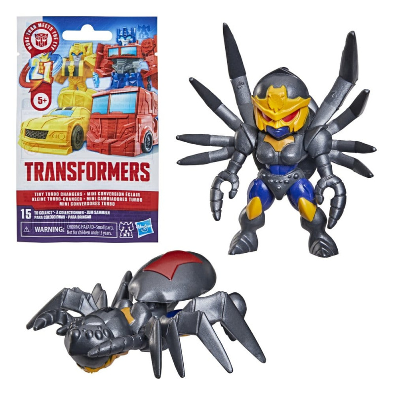 Transformers Mini Action Figures 4 cm Tiny Turbo Changers Blind Box Display (24) 10