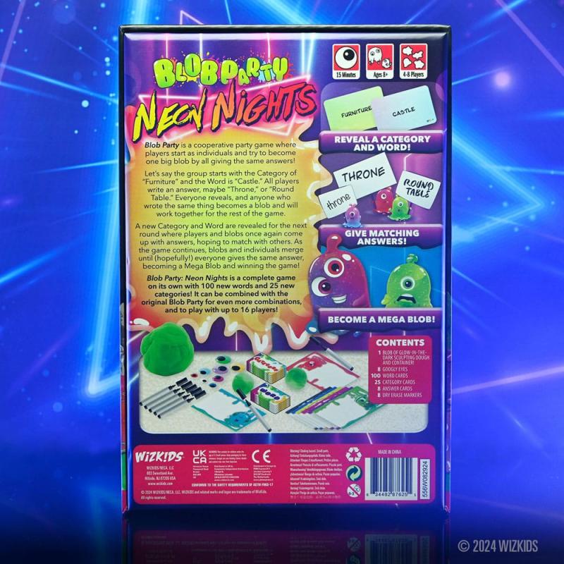 Blob Party Strategy Game Neon Nights *English Version* 2