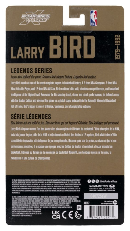 NBA Legends Series Action Figure Larry Bird (Boston Celtics) 15 cm 8