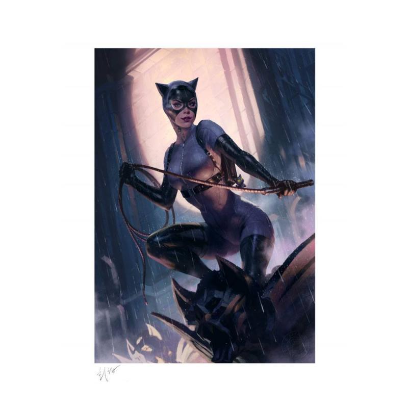 DC Comics: Catwoman Variant 46 x 61 cm Art Print - Sideshow Collectibles