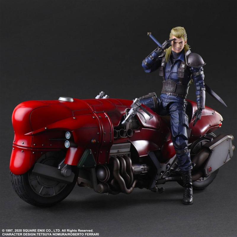 Final Fantasy VII: Roche & Bike 27 cm Action Figure - Square-Enix