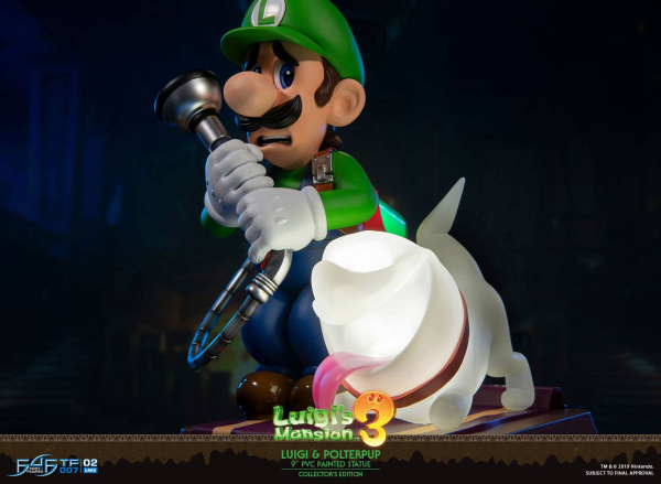 Luigi's Mansion 3 PVC Statue Luigi & Polterpup Collector's Edition 23 cm 8