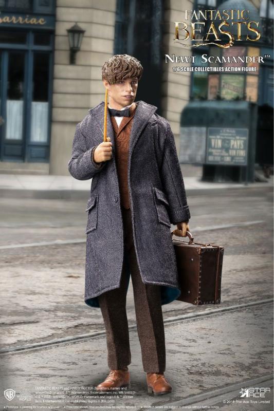 Fantastic Beasts My Favourite Movie Action Figure 1/6 Newt Scamander Grey Coat Ver. 30 cm