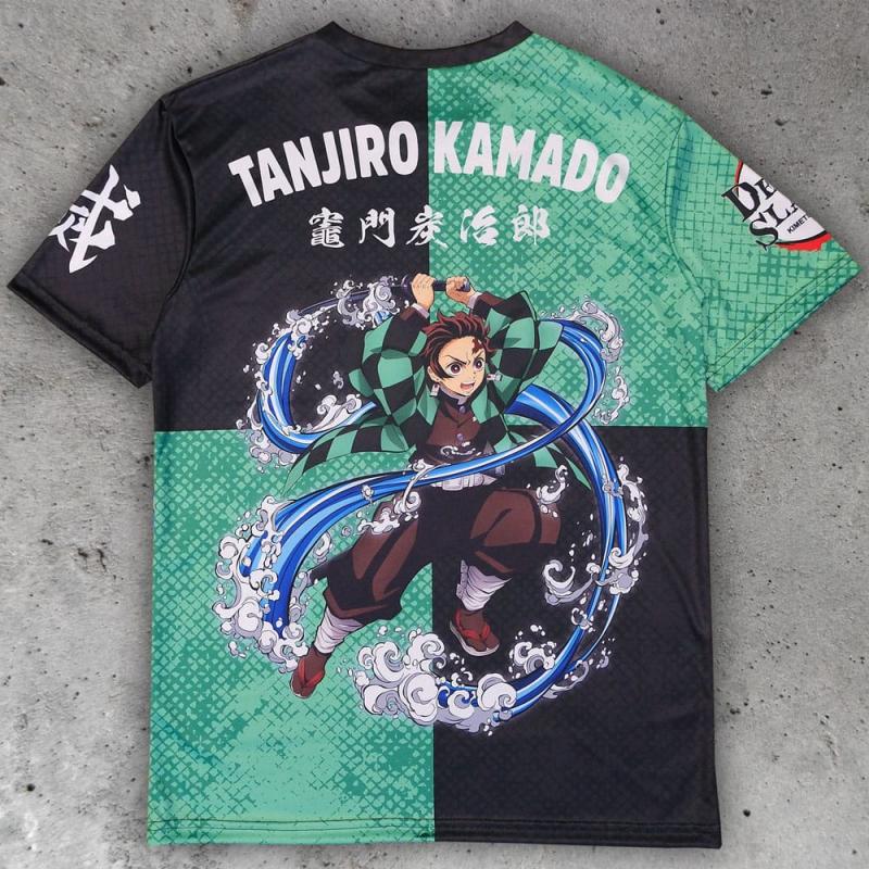 Demon Slayer: Kimetsu no Yaiba T-Shirt Tanjiro Kamado Size L