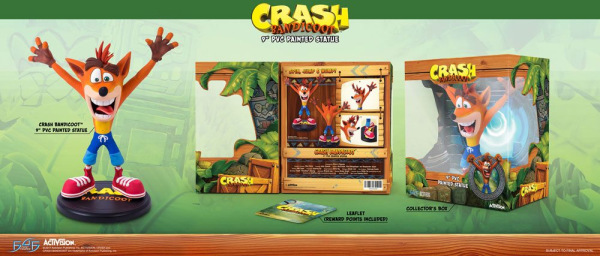 Crash Bandicoot N. Sane Trilogy PVC Statue Crash Bandicoot 23 cm 10