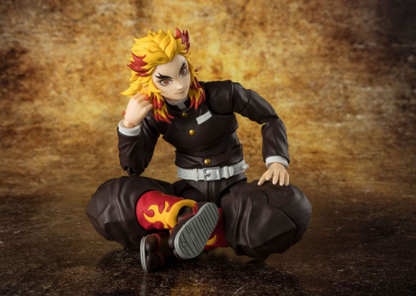 Demon Slayer: Kimetsu no Yaiba S.H.Figuarts Action Figure Kyojuro Rengoku 15 cm 2