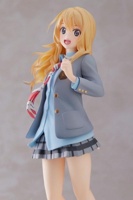 Shigatsu wa Kimi no Uso Coreful PVC Statue Kaori Miyazono School Uniform Ver. 18 cm