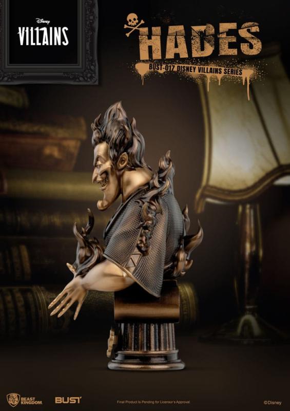 Disney Villains Series: Hades 16 cm PVC Bust - Beast Kingdom Toys