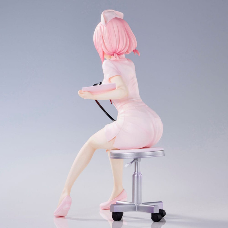 To Love-Ru Darkness Statue PVC Momo Belia Deviluke Nurse Cos 22 cm 4