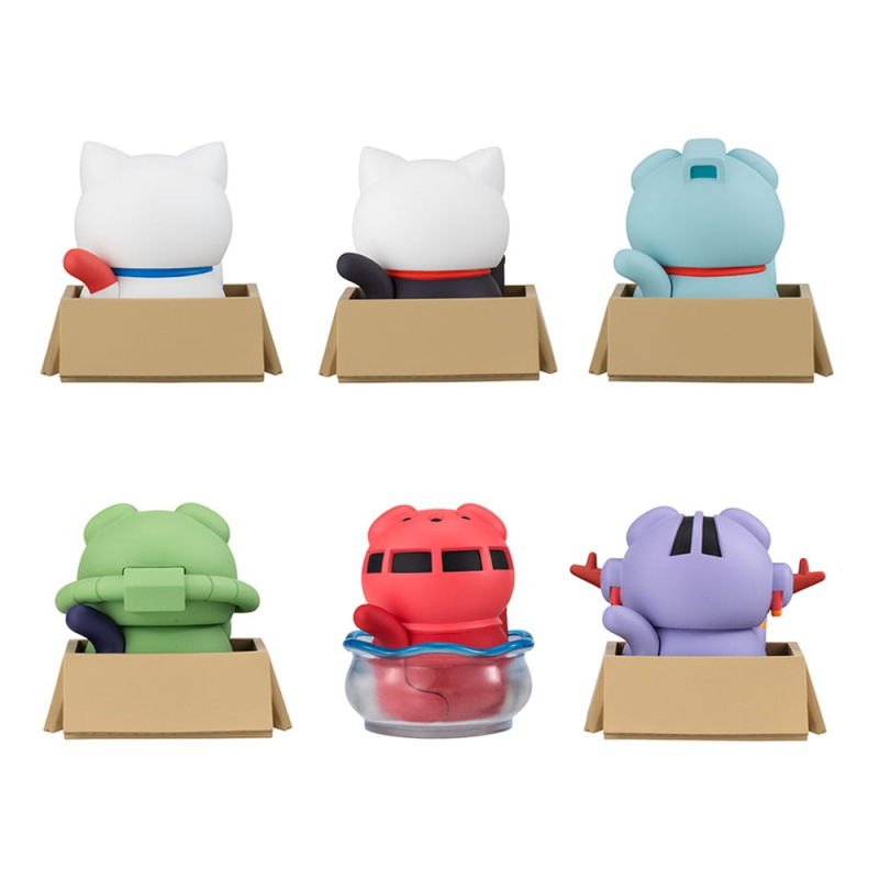Mobile Suit Gundam Mega Cat Project Nyandam Trading Figure Luckycat 6 cm Blind Box Assortment (6) 8