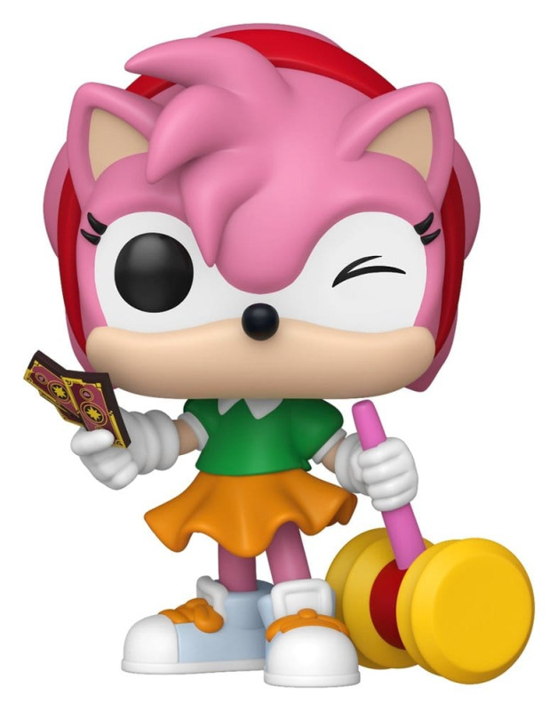 Sonic - The Hedgehog POP! Games Vinyl Figures Amy Rose with Piko Hammer with Chase 9 cm Assortment ( 3