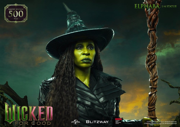 Wicked 2: For Good Superb Scale Statue 1/4 Elphaba 56 cm 7