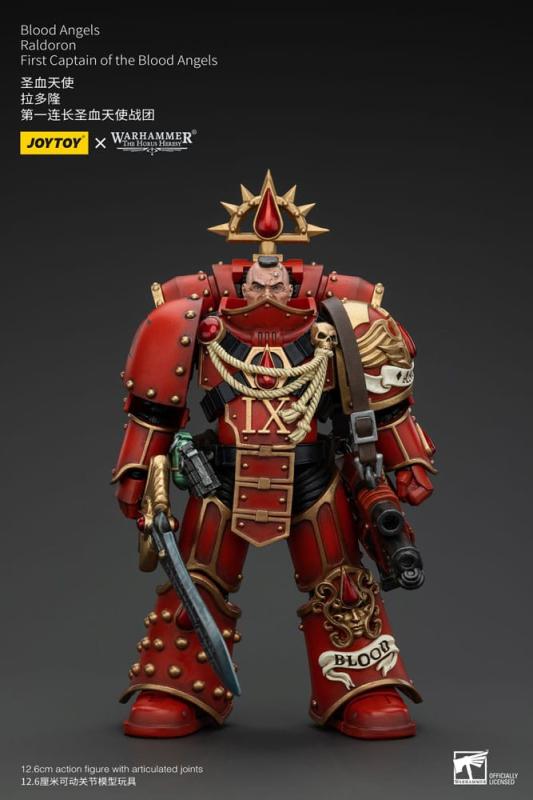 Warhammer The Horus Heresy Action Figure 1/18 Blood Angels Raldoron First Captain of the Blood Angel