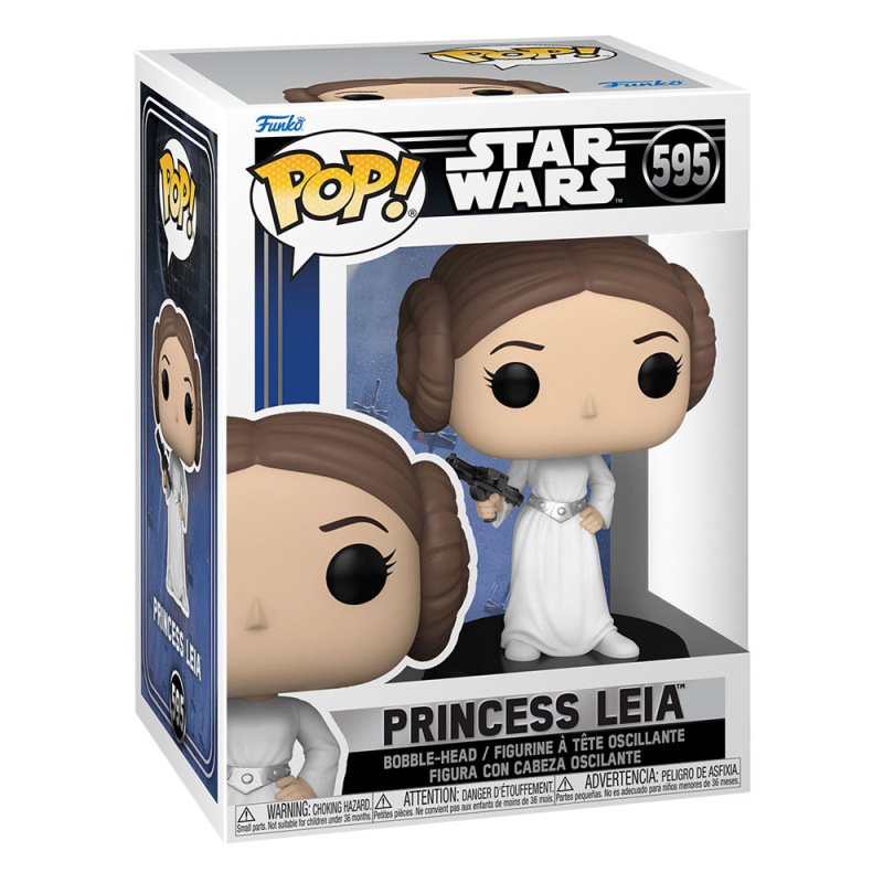 Star Wars New Classics POP! Star Wars Vinyl Figure Leia 9 cm 1