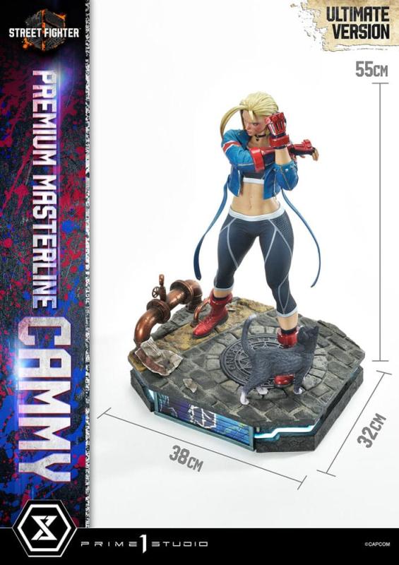 Street Fighter Ultimate Premium Masterline Series Statue 1/4 Cammy Bonus Version 55 cm