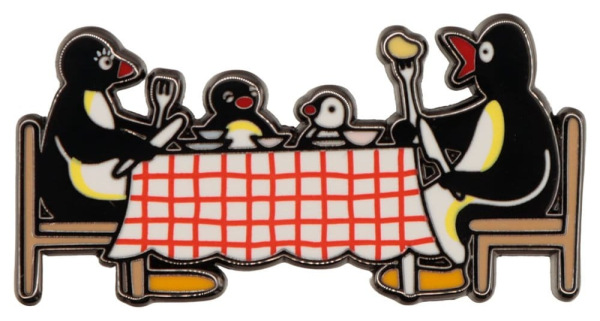 Pingu Mystery Pin Badges Blind Box Display (12) 4