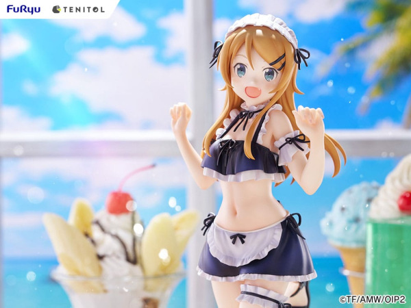 Ore no Imouto ga Konna ni Kawaii Wake ga Nai. Tenitol Tall PVC Statue Kousaka Kirino swimsuits maid 11