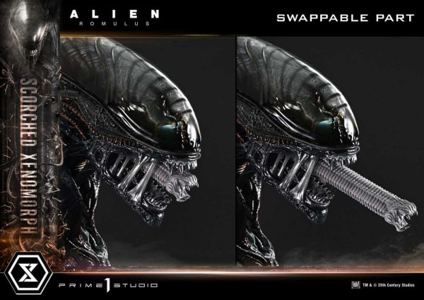 Alien: Romulus Museum Masterline XL Statue 1/3 Scorched Xenomorph 98 cm 3